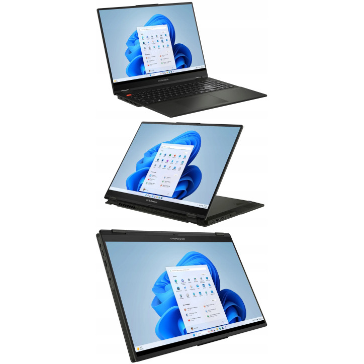 Laptop Asus VivoBook S 16 Flip 16 " Intel Core i5 24 GB 1TB czarny Laptop Asus VivoBook S 16 Flip 16 " Intel Core i5 24 GB 1TB czarny