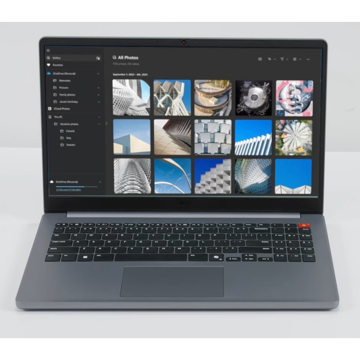 Mocny laptop 15,6 " LG Gram i5-1334U 16GB  1TB SSD 15.6" FHD Win11 Srebrny