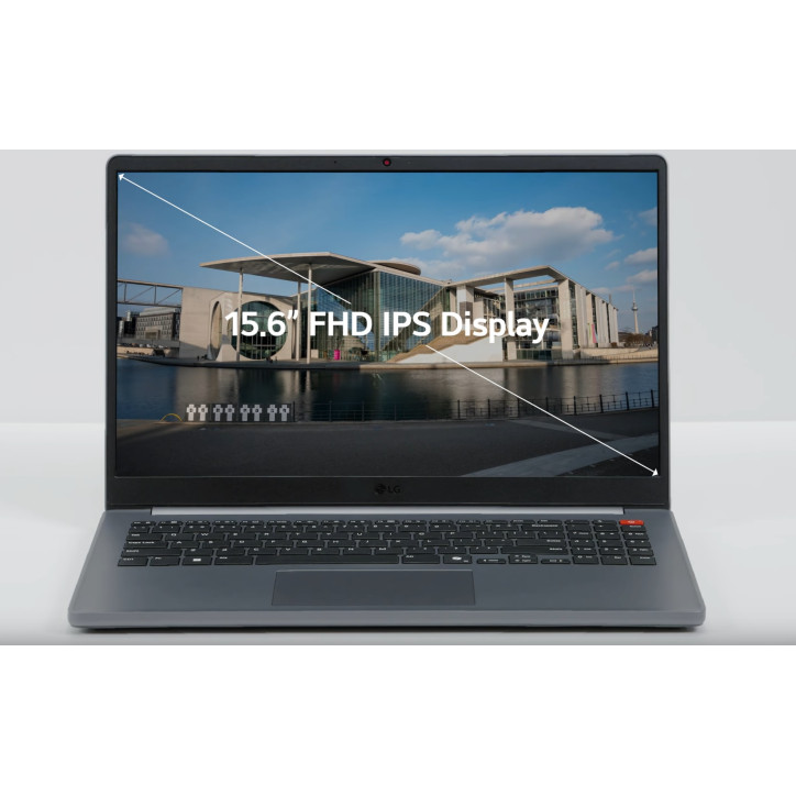 Mocny laptop 15,6 " LG Gram i5-1334U 16GB  1TB SSD 15.6" FHD Win11 Srebrny