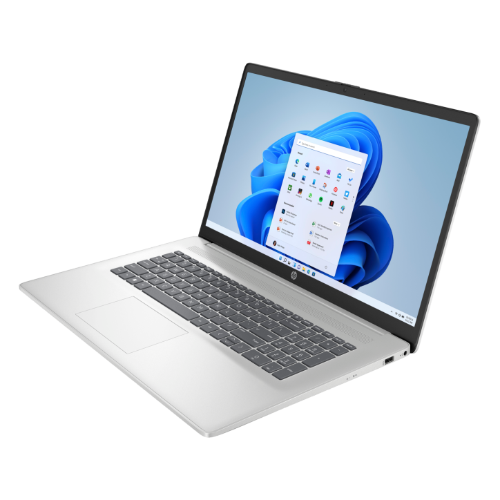 HP 17 FHD i5-1335U 8 256GB W11 17,3"(1920x1080) BT NATURAL SILVER Backlit Keyboard Laptop HP 17 FHD i5-1335U 8 256GB W11 17,3"(1920x1080) BT NATURAL SILVER Backlit Keyboard Laptop