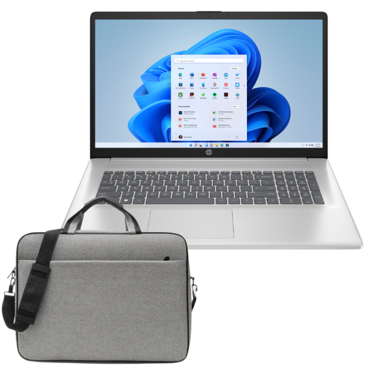 Laptop HP 17 i5-13 GEN 32GB 2TB SSD Intel Xe FullHD Backlit Keyboard Win 11 Srebrny Laptop HP 17 i5-13 GEN 32GB 2TB SSD Intel Xe FullHD Backlit Keyboard Win 11 Srebrny