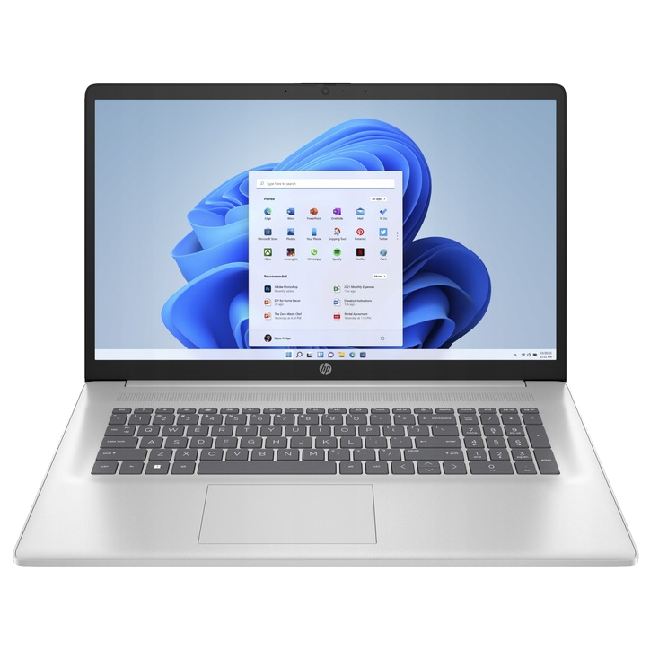 Laptop HP 17  i5-13 GEN 32GB 1TB SSD  Intel Xe FullHD Backlit Keyboard Win 11 Srebrny