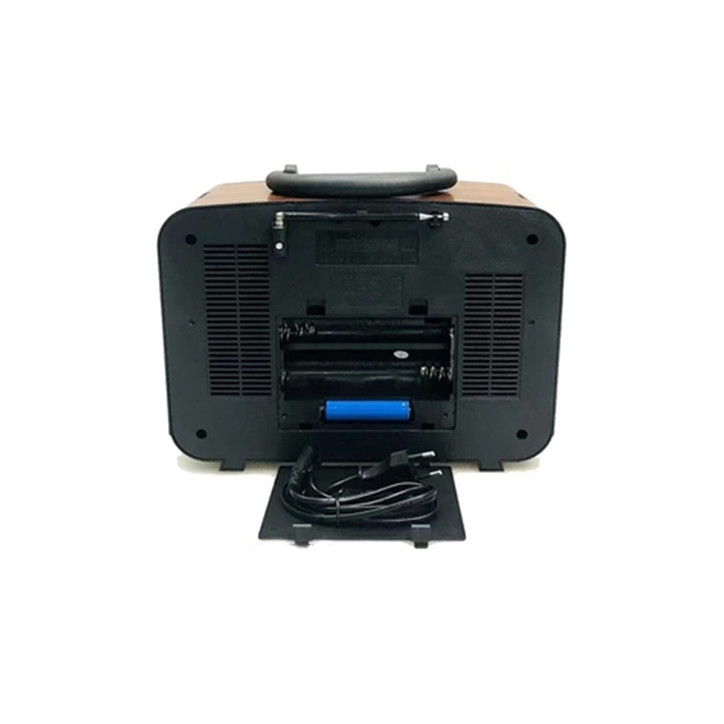 Radio Vintage FM akumulatorowe z Bluetooth USB Miedz kol.2