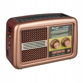 Radio sieciowo-bateryjne FM Golon / Radio Aurora RetroAudio RX-BT3600S FM Sieciowo-bateryjne kol.2