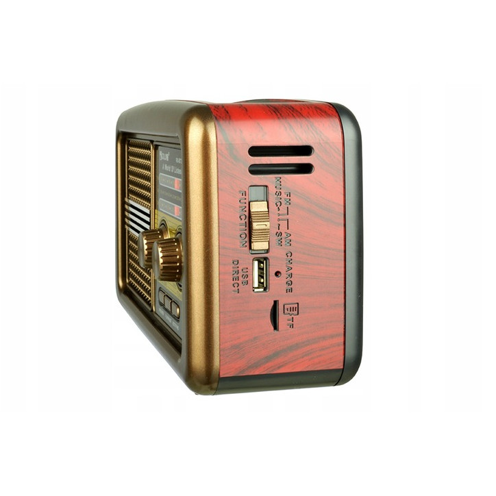 Radio sieciowo-bateryjne FM Golon / Radio Aurora RetroAudio RX-BT3600S FM Sieciowo-bateryjne kol.2