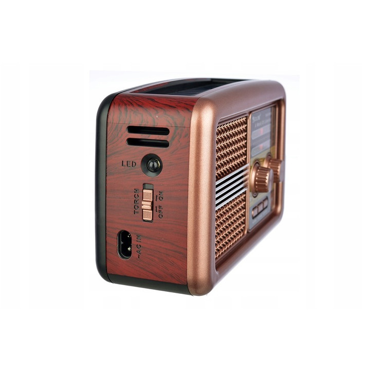 Radio sieciowo-bateryjne FM Golon / Radio Aurora RetroAudio RX-BT3600S FM Sieciowo-bateryjne kol.2