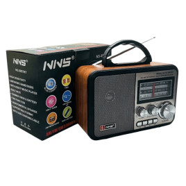 Radio Aurora RetroAudio NS-8897BT FM Sieciowo-bateryjne