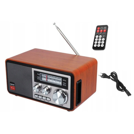 Radio sieciowo-bateryjne FM Golon kol 2 / Radio Stella RetroAudio NS-8093BT FM Sieciowo-bateryjne