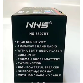 Radio Aurora RetroAudio NS-8897BT FM Sieciowo-bateryjne KOLOR 2