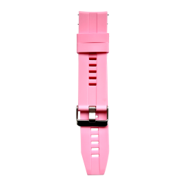 Opaska Pasek  ZL02 K22 PINK 22mm Silikon Różowa Smartwatch
