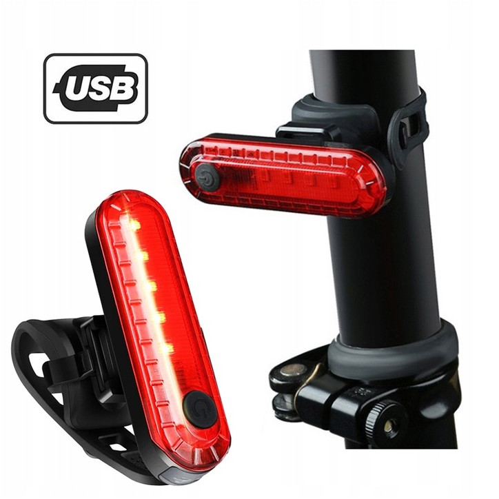 Lampka ROWEROWA Światło LED M1-1200 przód 5200mAh + lampka tył Lampka ROWEROWA Światło LED M1-1200 przód 5200mAh + lampka tył