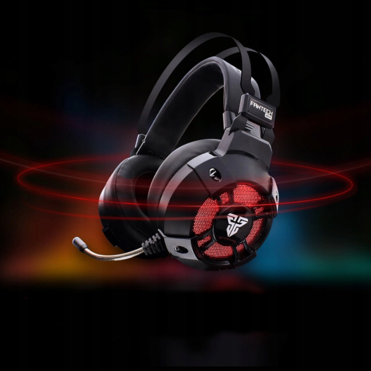 Słuchawki nauszne Fantech HG11 czarne Captain Space Edition