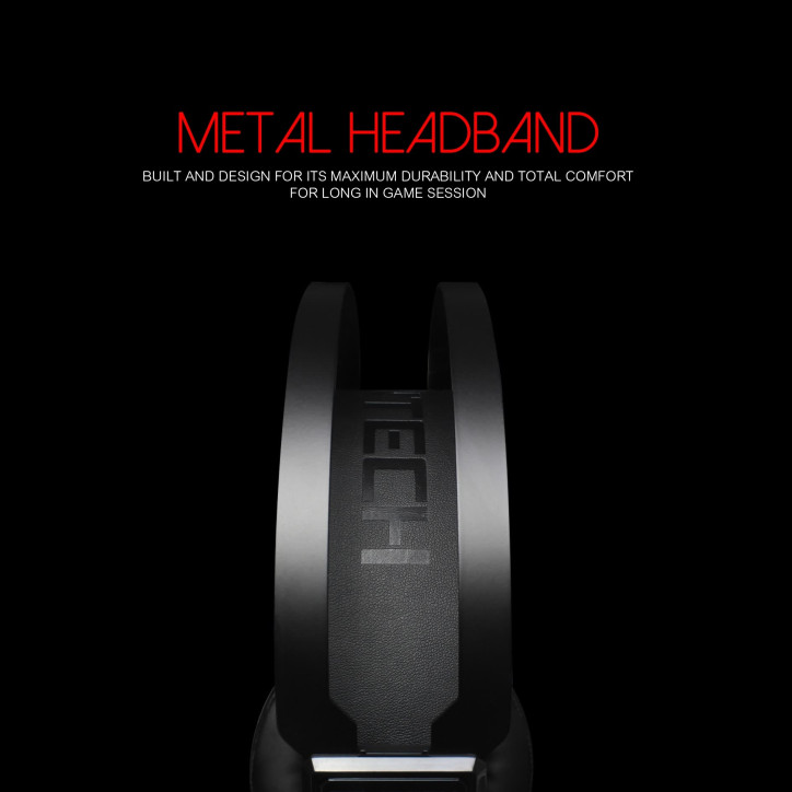 Słuchawki nauszne Fantech HG11 czarne Captain Space Edition