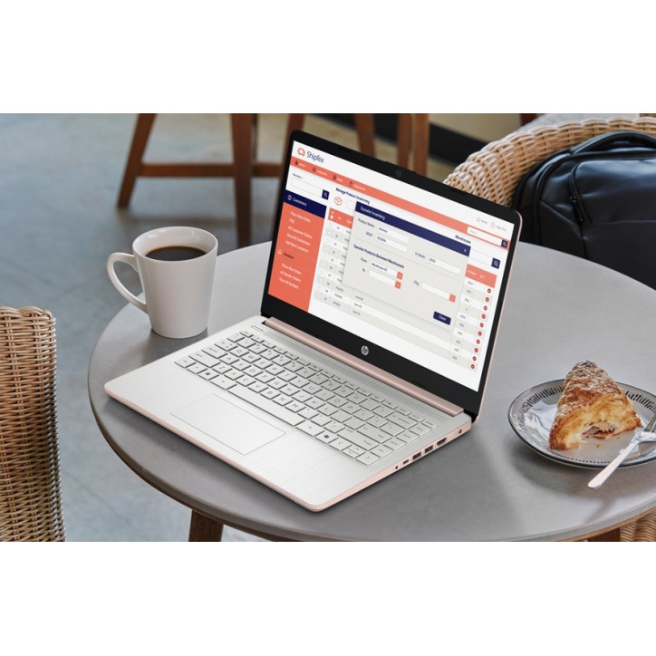 NOWOŚĆ 2025 Limitowany WYDAJNY Laptop HP 14 N150 4G 128G Różowy Rose Gold W11 NOWOŚĆ 2025 Limitowany WYDAJNY Laptop HP 14 N150 4G 128G Różowy Rose Gold W11