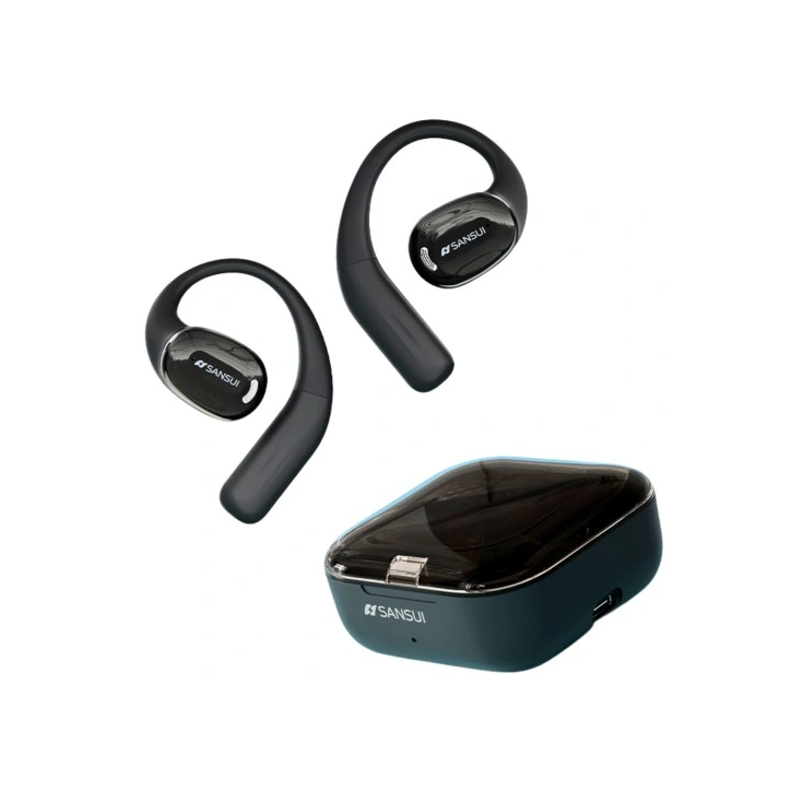 Słuchawki bezprzewodowe ZAUSZNE SANSUI W93 ENC dwa mikrofony BLUETOOTH 5.4 Słuchawki bezprzewodowe ZAUSZNE SANSUI W93 ENC dwa mikrofony BLUETOOTH 5.4