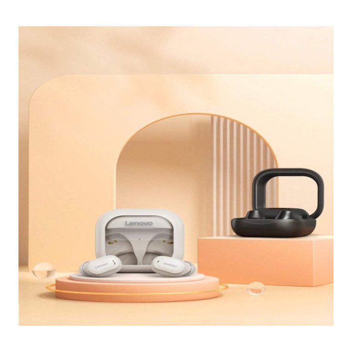 Słuchawki Lenovo EA200 białe / Słuchawki Lenovo EA200 TWS Bezprzewodowe bluetooth 5.4 Słuchawka 10mm Słuchawki Lenovo EA200 białe / Słuchawki Lenovo EA200 TWS Bezprzewodowe bluetooth 5.4 Słuchawka 10mm