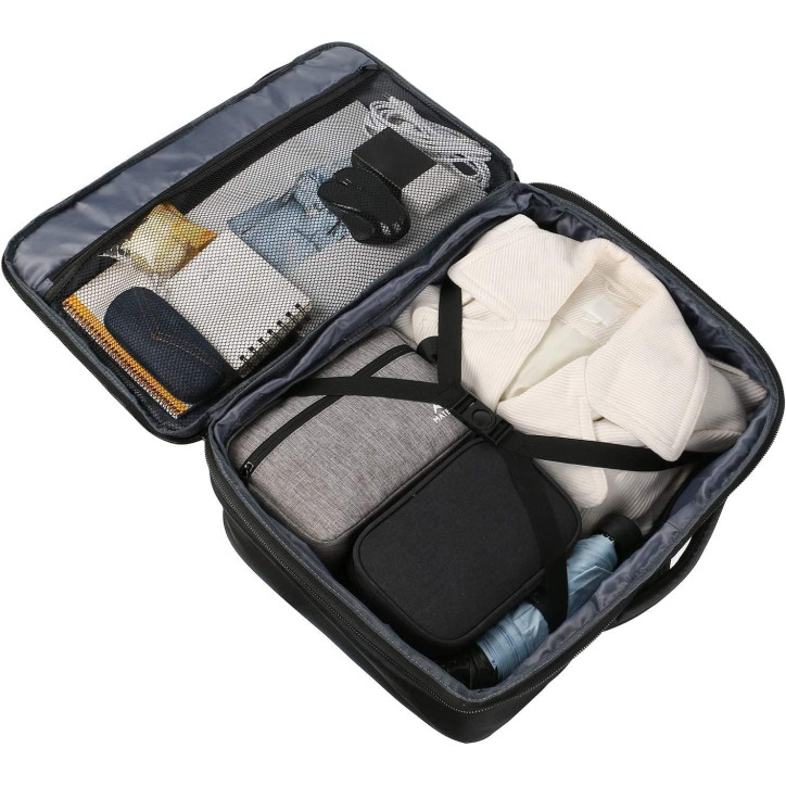 MATEIN Plecak miejski szkolny biznesowy podróżny pojemny USB czarny 115900BLK MATEIN Plecak miejski szkolny biznesowy podróżny pojemny USB czarny 115900BLK