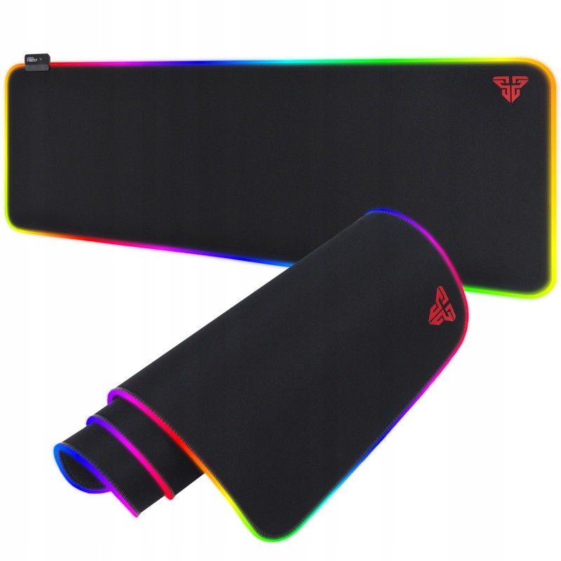 FANTECH Gamingowa podświetlana podkładka RGB MPR800s FIREFLY RGB czarna