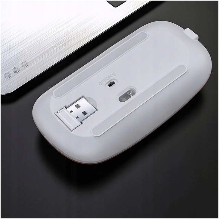 MYSZ GO HIGHER STONE LEKKA BEZPRZEWODOWA RGB Złota