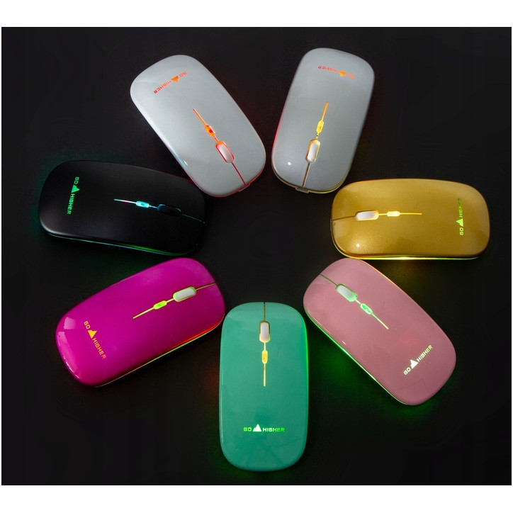 MYSZ GO HIGHER STONE LEKKA BEZPRZEWODOWA RGB Purple