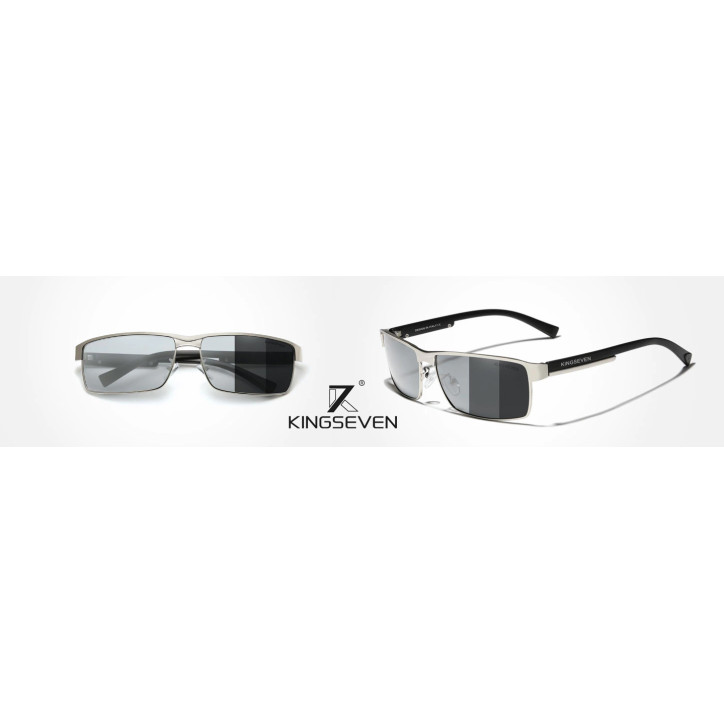 Okulary Kingseven N7756 srebrne Okulary Kingseven N7756 srebrne