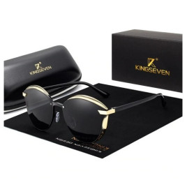 Okulary Kingseven N7824 złoty / czarny