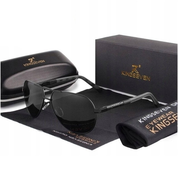 Okulary Kingseven N725 czarny Okulary Kingseven N725 czarny