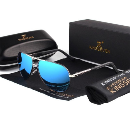 Okulary Kingseven N725 niebieski