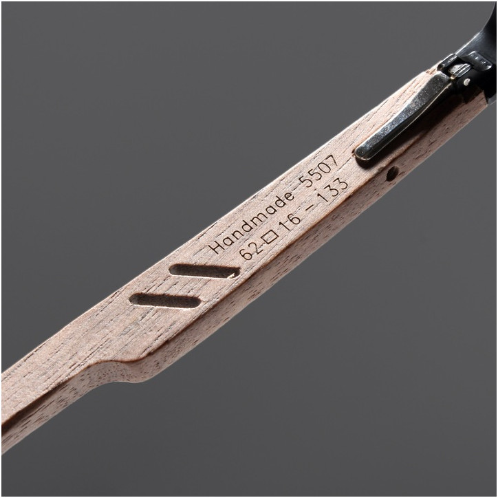 Okulary Kingseven W5507 niebieski / drewno Okulary Kingseven W5507 niebieski / drewno