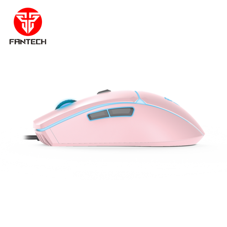 FANTECH Mysz dla Graczy CRYPTO VX7 8000 Różowa