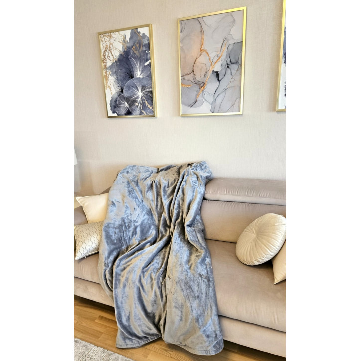 Koc elektryczny CoverSmile OB09201 180x160 cm / Koc Elektryczny Duży Miękki 180x160cm Mata Grzewcza 160w Pilot Timer