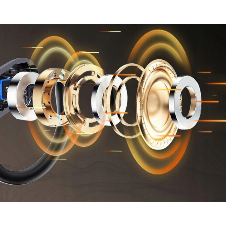 SŁUCHAWKI BEZPRZEWODOWE BLUETOOTH 5.3 DOKANAŁOWE SPORTOWE BASS HD 65 SŁUCHAWKI BEZPRZEWODOWE BLUETOOTH 5.3 DOKANAŁOWE SPORTOWE BASS HD 65