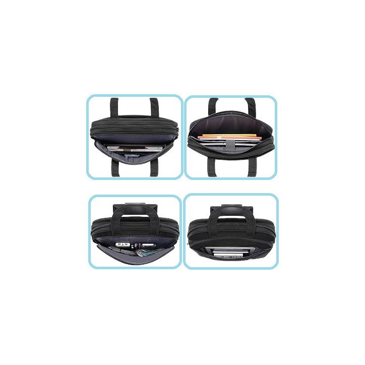 Matein Wielofunkcyjna Torba Na Laptopa 17,3' Cali Pojemna Na Ramię Nylonowa Matein Wielofunkcyjna Torba Na Laptopa 17,3' Cali Pojemna Na Ramię Nylonowa