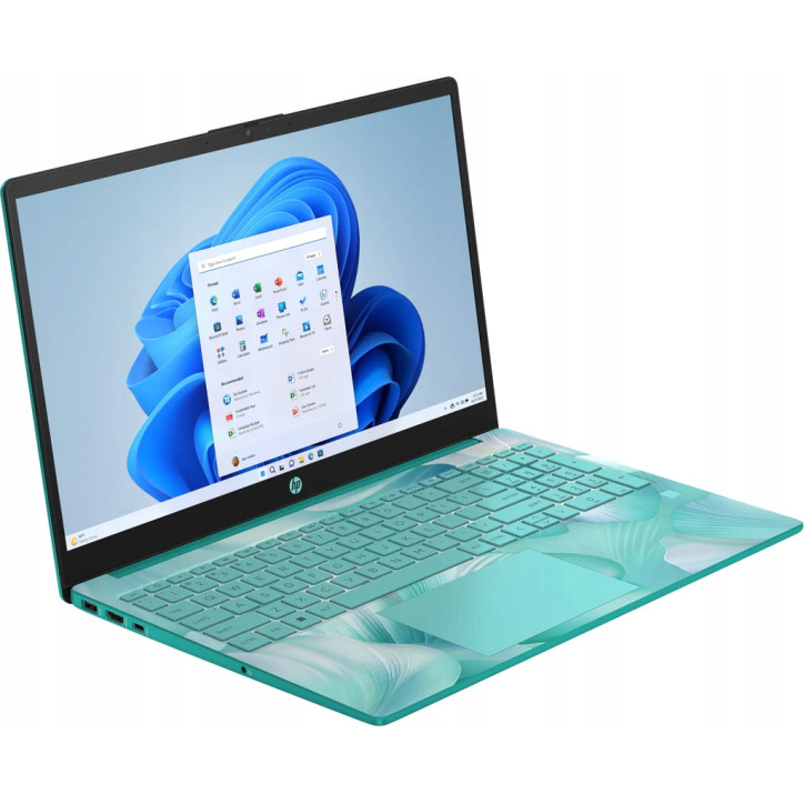Limitowany LAPTOP HP 15,6 INTEL N100 16GB 128GB KAMERA DOTYK CZYTNIK Linii WIN1