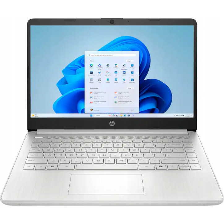 Limitowany WYDAJNY Laptop HP 14 N150 8G 256G Srebrny W11 Limitowany WYDAJNY Laptop HP 14 N150 8G 256G Srebrny W11