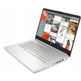 Limitowany WYDAJNY Laptop HP 14 N150 4G 256G Srebrny W11