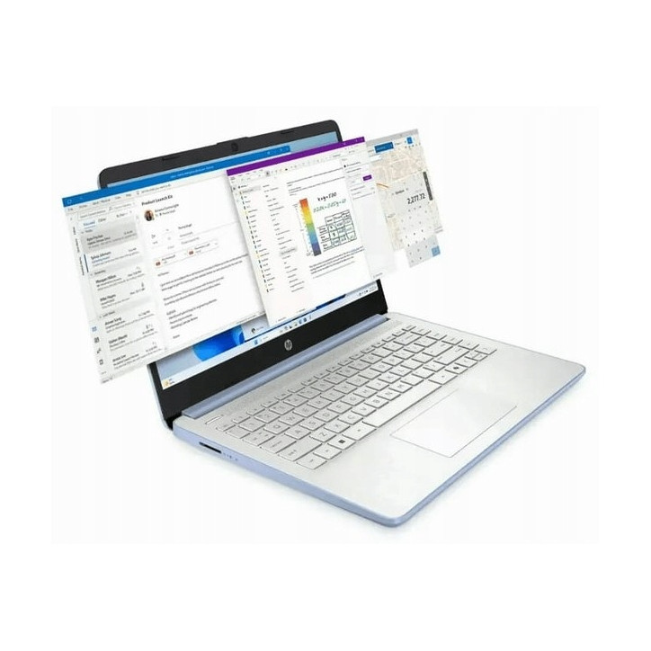 Limitowany WYDAJNY Laptop HP 14 N150 8G 256G Niebieski Blue Sky W11 Limitowany WYDAJNY Laptop HP 14 N150 8G 256G Niebieski Blue Sky W11