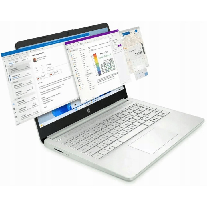 Limitowany WYDAJNY Laptop HP 14 N150 4G 256G Zielony GREEN W11
