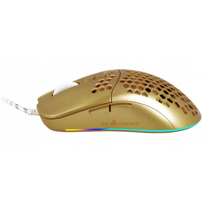 Mysz Gamingowa Go Higher J900 Gold lekka Mysz Gamingowa Go Higher J900 Gold lekka