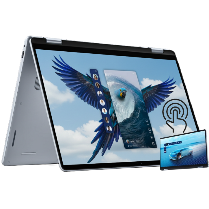 Laptop Dell 16 Plus 2in1 Ultra7 256V 16GB DDR5 1TB SSD FHD+ DOTYK BLK W11