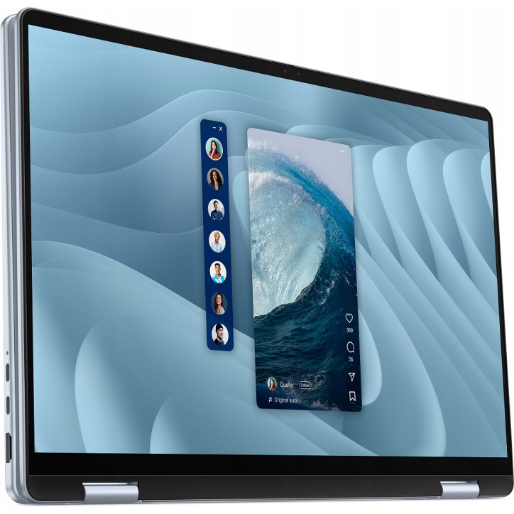 Laptop Dell 16 Plus 2in1 Ultra7 256V 16G DDR5 512G SSD FHD+ DOTYK WIFI7 W11