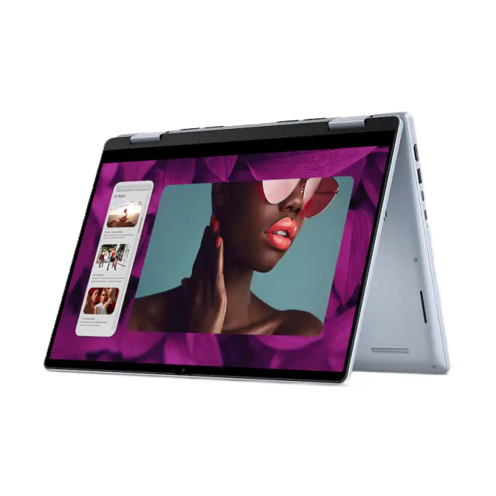 LAPTOP + TABLET 2 w 1 Dell Inspiron 7445 Ryzen 5 8/1TB SSD  14" FHD+ DOTYK W11 ALU