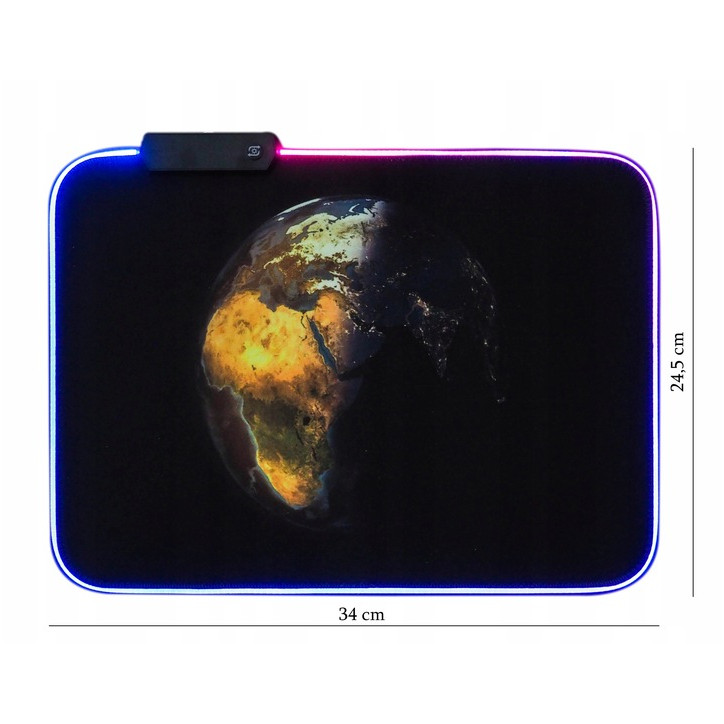 Różowa Mysz bezprzewodowa A2 + Podkładka pod mysz