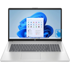 Laptop HP 17  INTEL CORE 5 120U 16GB 512GB  SSD  DOTYK Win 11 Srebrny