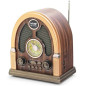 Radio Kuchenne Vintage FM akumulatorowe z Bluetooth USB do Salonu