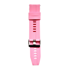 Opaska Pasek  ZL02 K22 PINK 22mm Silikon Różowa Smartwatch