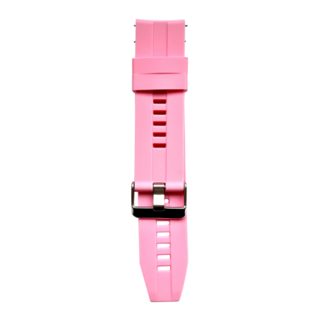 Opaska Pasek  ZL02 K22 PINK 22mm Silikon Różowa Smartwatch