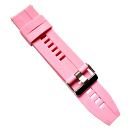 Opaska Pasek  ZL02 K22 PINK 22mm Silikon Różowa Smartwatch