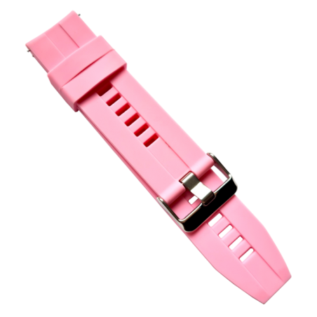 Opaska Pasek  ZL02 K22 PINK 22mm Silikon Różowa Smartwatch