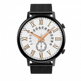 Smartwatch DT96 Ciśnieniomierz Zegarek Czarny